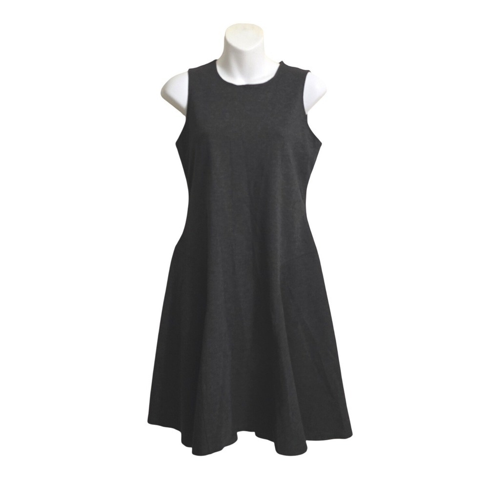 Lauren Ralph Lauren Ponte Minimalist Sleeveless Fit & Flare Mini Dress Sz M
